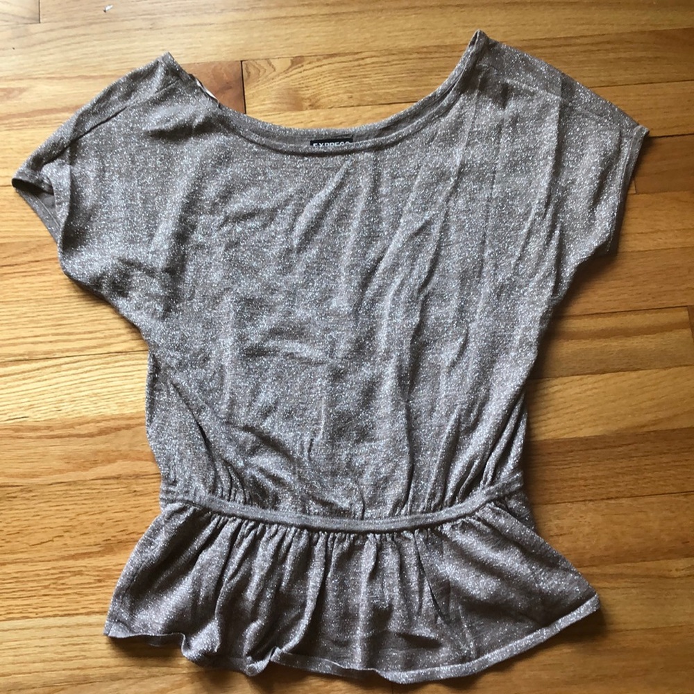 Express Peplum top